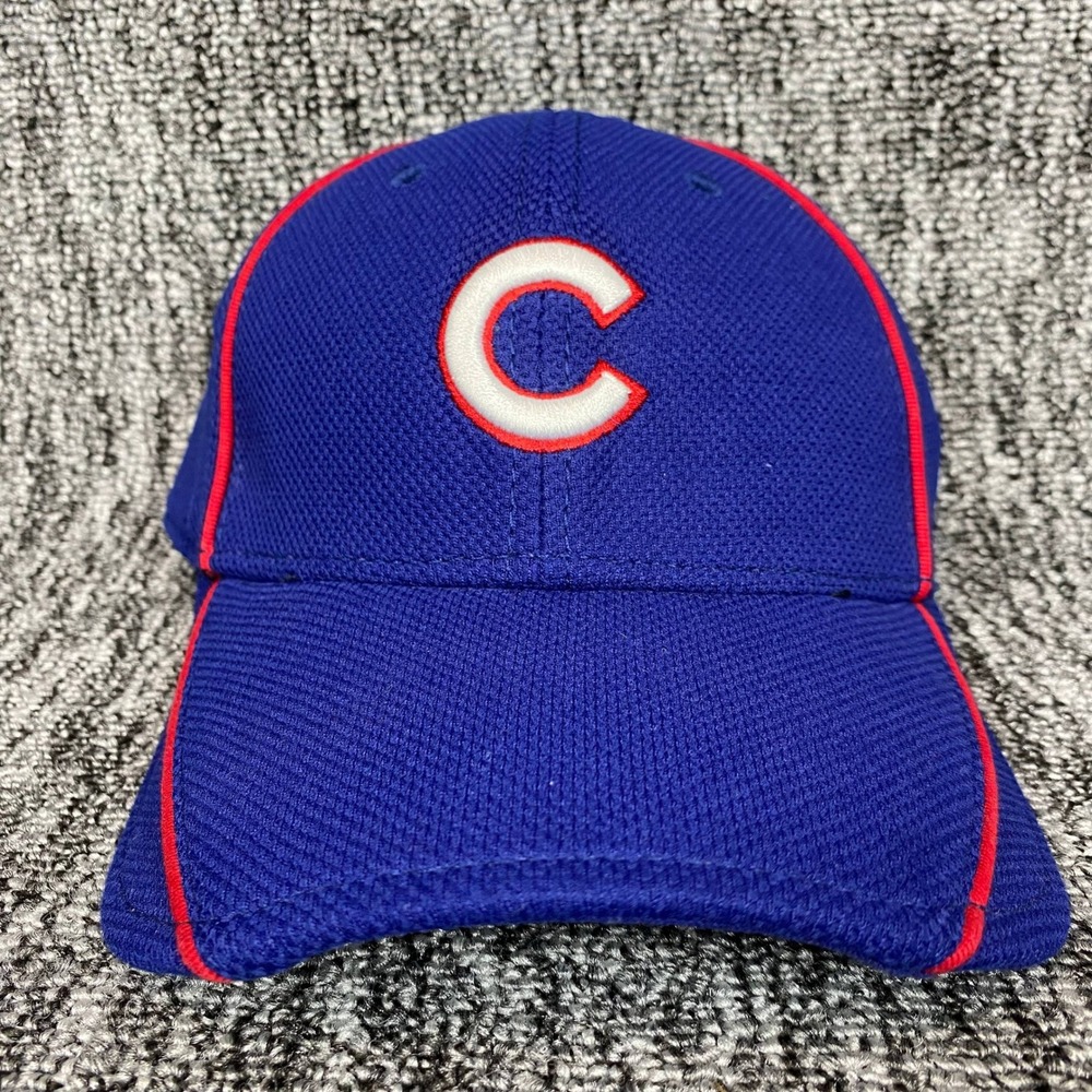 New Era Chicago Cubs Baseball Hat Youth One Size Blue Batting Practice Cap MLB